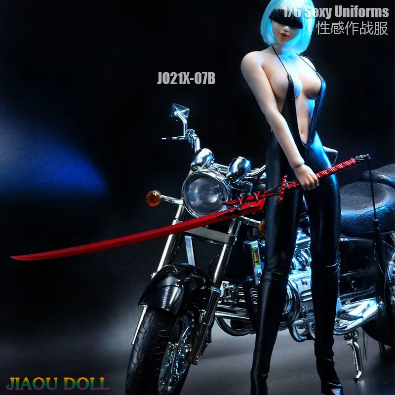 

JO21X-07 1/6 Female Sexy Bodysuit Uniform Soldier Clothes Model Fit 12'' TBL Body