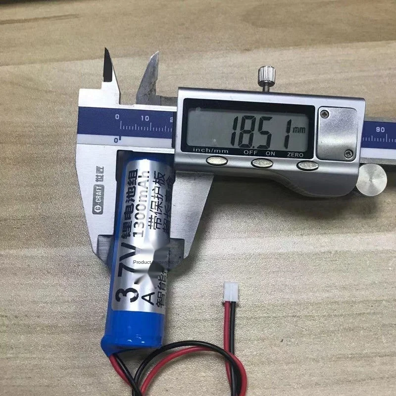 Набор литиевых батарей 3 7 в 18650 с защитной панелью и проводом маленький мегафон
