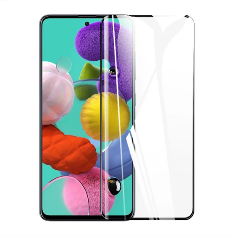 Закаленное стекло для Samsung Galaxy A51 A71 2 шт.|Защитные стёкла и плёнки телефонов| |