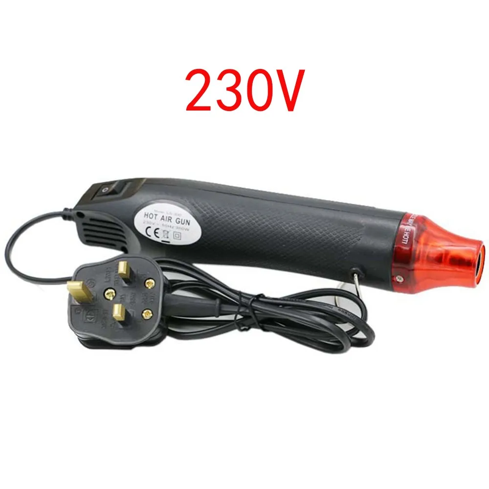 

300W Hot Air Heat Spear Shrink Wrap Drying Paint Craft Phone Repair Heating Tool Hot Air Spear Swing Type Multi-function Tool