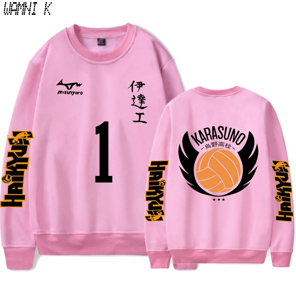 Новинка 2020 Haikyuu! Толстовки мужские женские толстовки пуловер весенне осенние с