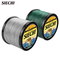 siechi 8 strands 1000m 500m 300m braided fishing line multifilament carp super strong weave sea saltwater extreme 100 pe