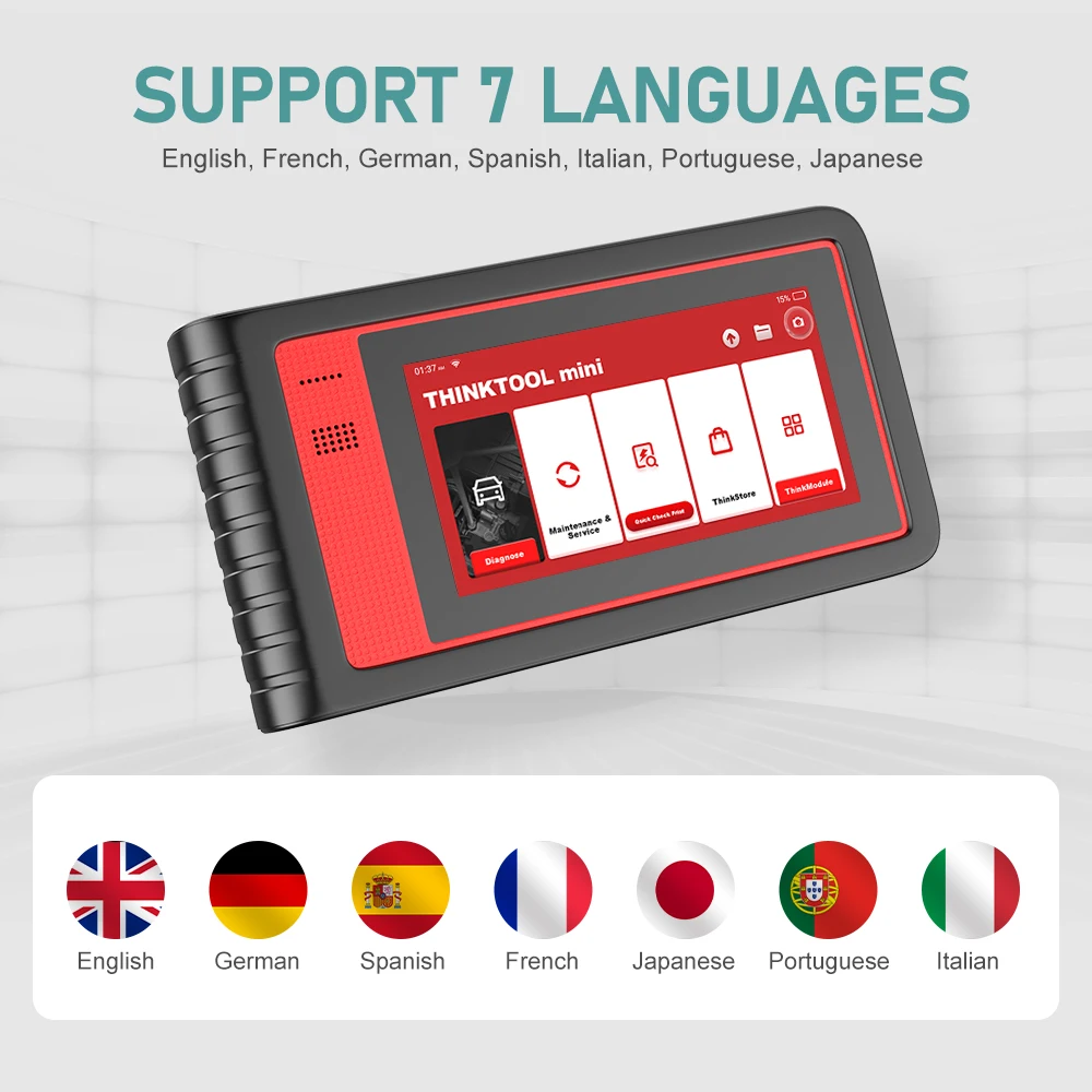 Thinkcar THINKTOOL MINI OBD2 автомобильный сканер полная система диагностические