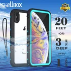 Противоударный чехол для iPhone 13, 12, 11 Pro Max, X, XR, XS MAX, 8, 7, 6S Plus, водонепроницаемый, IP68