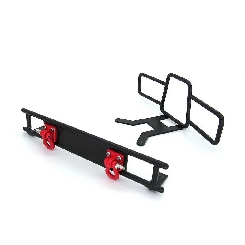 

for WPL D12 1/10 RC Car Drift Parts Metal Front & Rear Bumper Decor