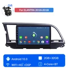 Автомагнитола Android10, аудио, видео, стерео плеер, FM, Wi-Fi, BT для Hyundai Elantra 2016, 2017, 2018, Android, Автомобильный мультимедийный GPS-навигатор