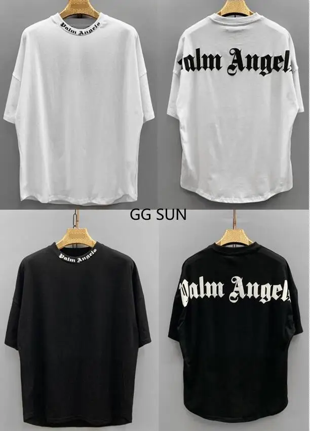 

Authentic Palm Angels Unisex Men/Women Fashion Short Sleeve Round Neck T-Shirt European size S -XL