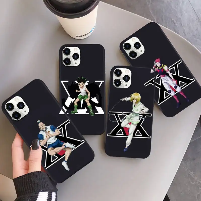 

Hunter x Hunter anime JAPAN Phone Case for iPhone 13 12 11 mini pro XS MAX 8 7 6 6S Plus X SE 2020 XR