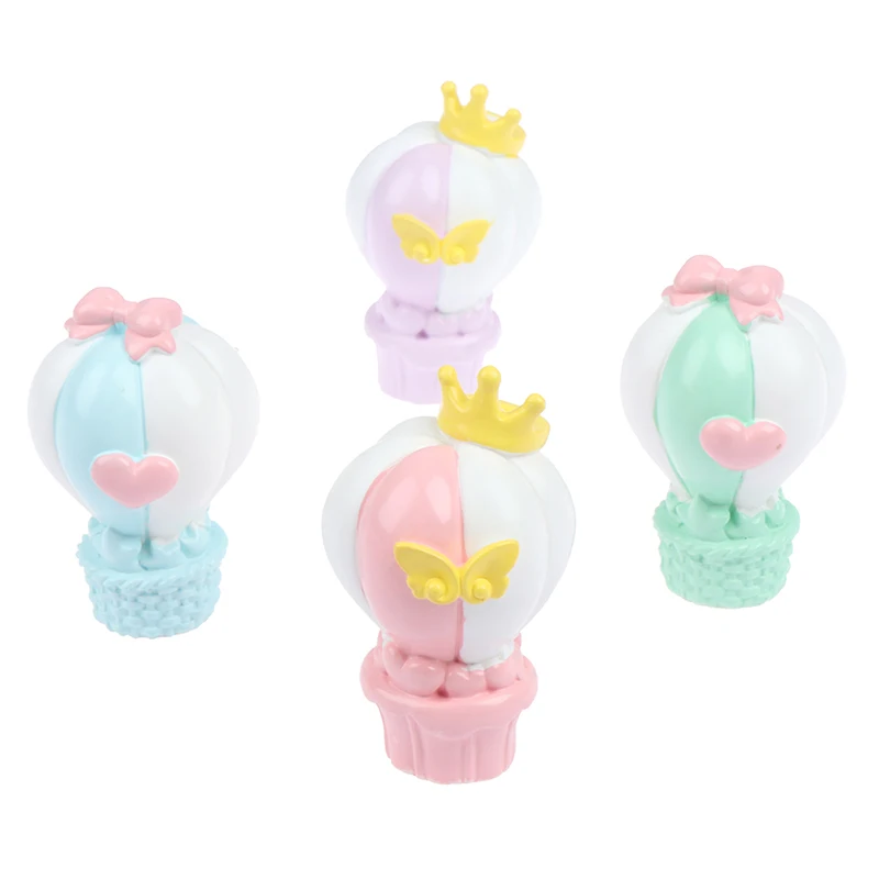 1 шт. Смола Мини милый воздушный шар украшение скульптура домашний офис