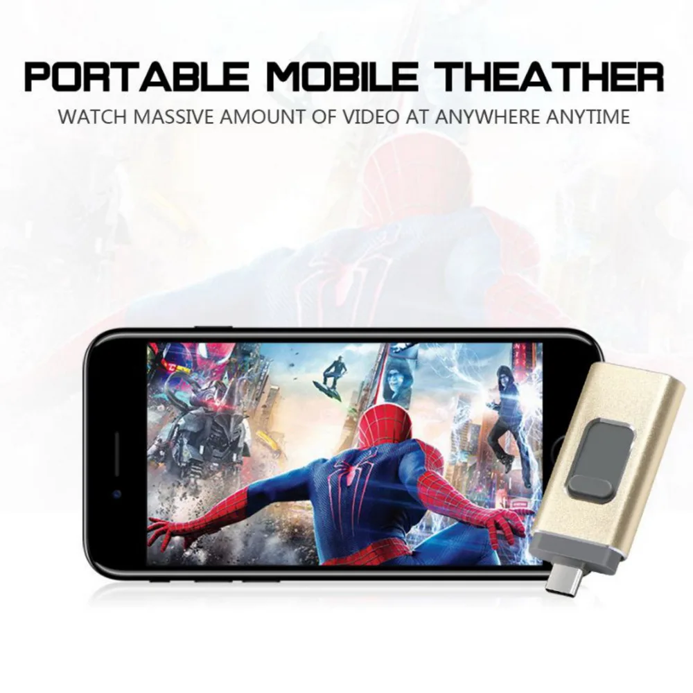 

Universal 16g Four-in-one USB Flash Drive For Ipa Android TYPEC Computer Mobile Phone USB Flash Drive