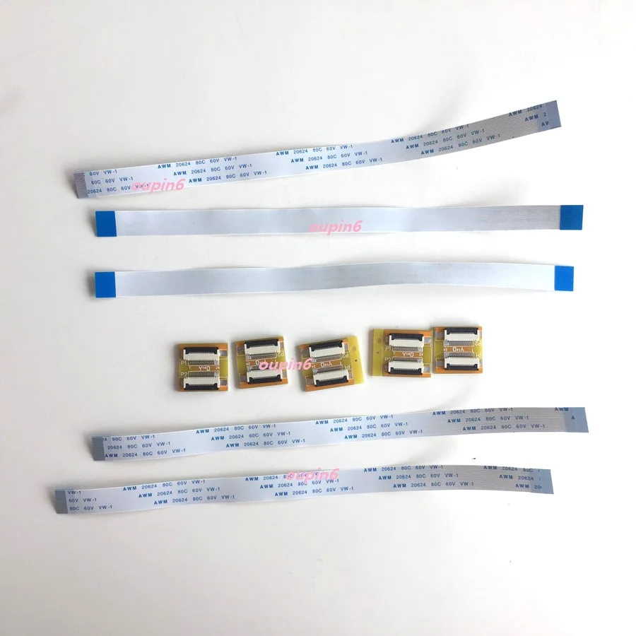 

20-pin 5 X FFC FPC 0.5mm 20CM+connector HDD extend Cable line Pitch ZIF Adapter Ribbon