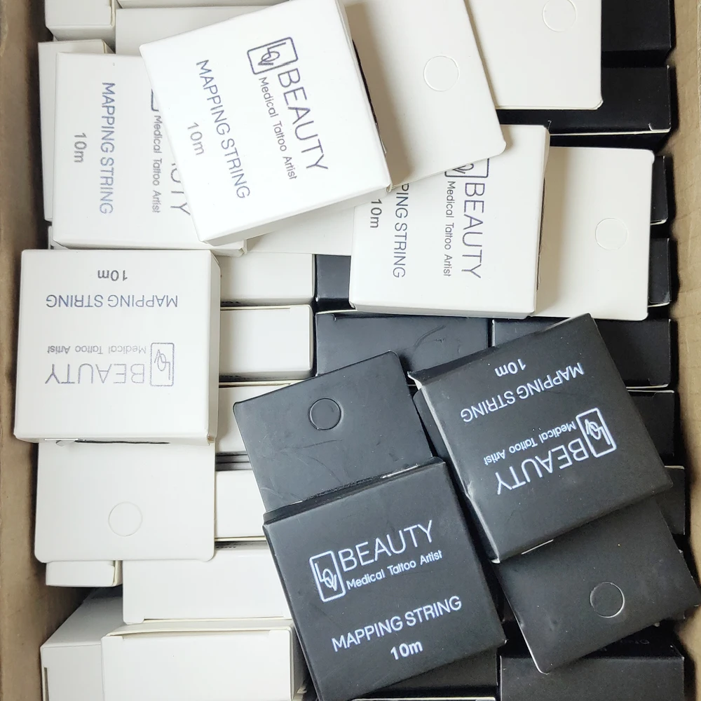 Картографическая пре чернильная струна для микроблейдинга eyebow Make Up dying Liners Thread Semi