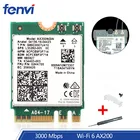 Беспроводная карта Fenvi для двухдиапазонной беспроводной сети AX200, 2400 Мбитс, AX200NGW, NGFF, M.2, Bluetooth 5,1, Wi-Fi сетевая карта 2,4G5G, 802, 11acax