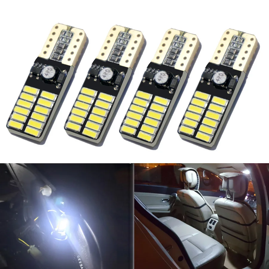 Для Mercedes W211 W203 W204 W210 W124 W202 W220 W164 X204 T10 W5W светодиодный Canbus автомобильный
