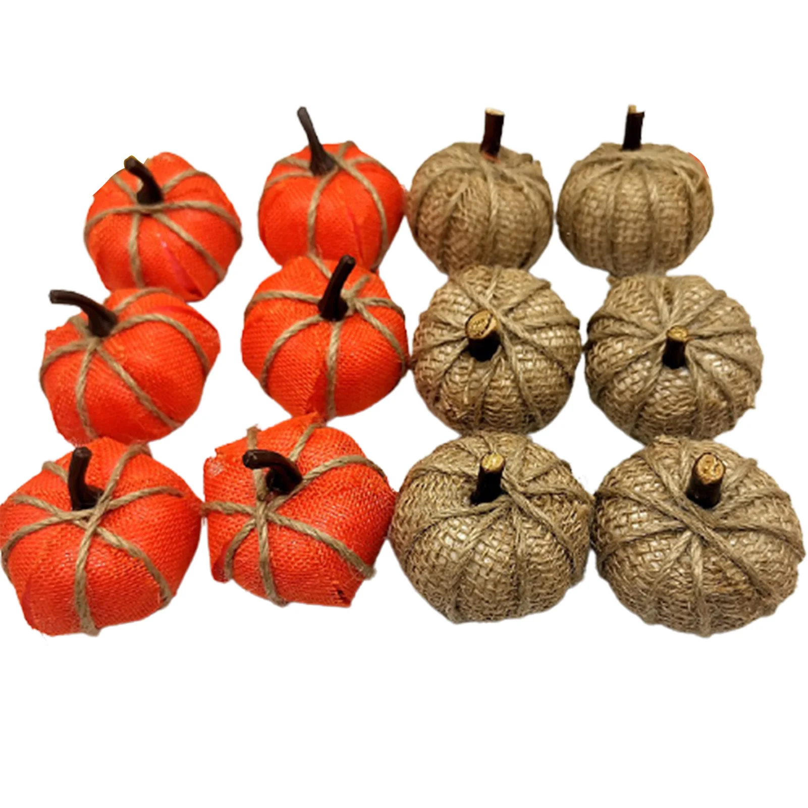 

12 шт. искусственная Тыква Осенняя Мини Тыква Набор Хэллоуин Тыква фотореквизит