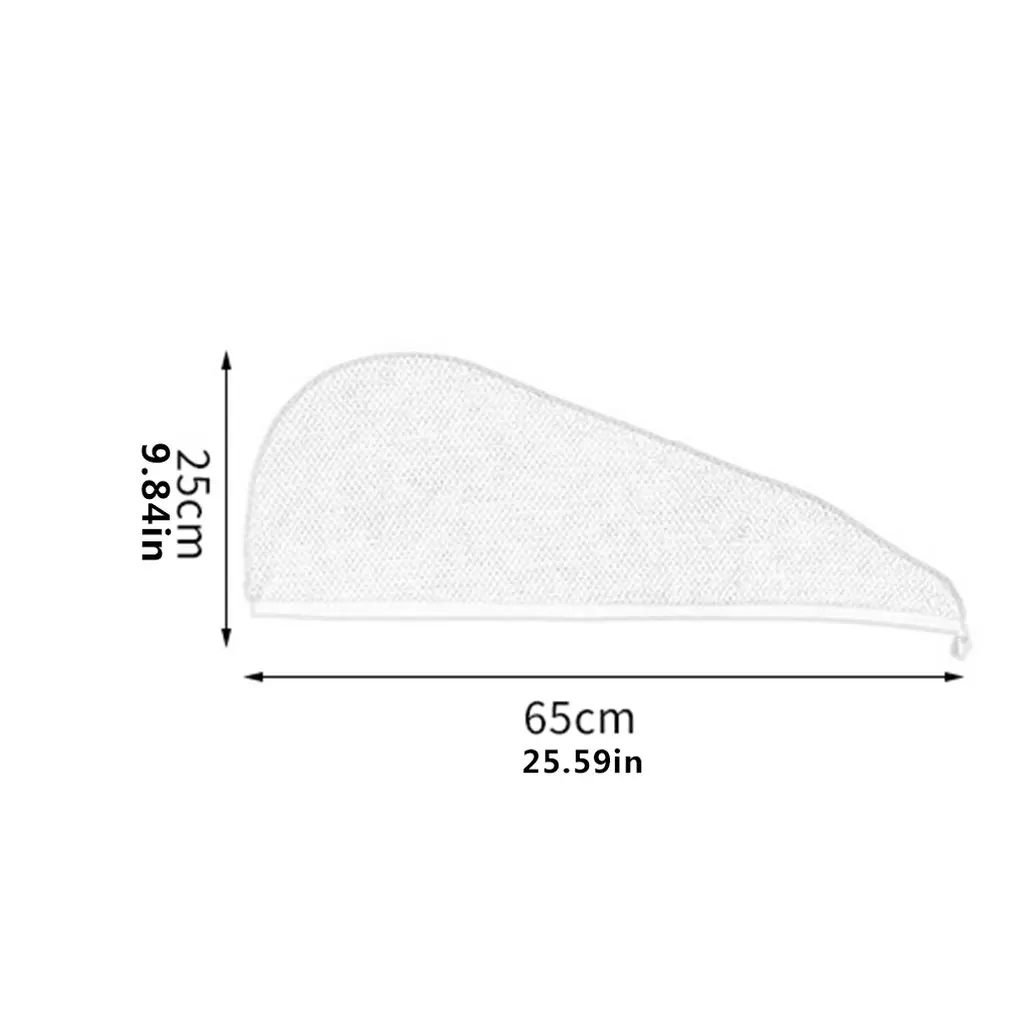 Волшебное полотенце для сушки волос из микрофибры быстросохнущее супер