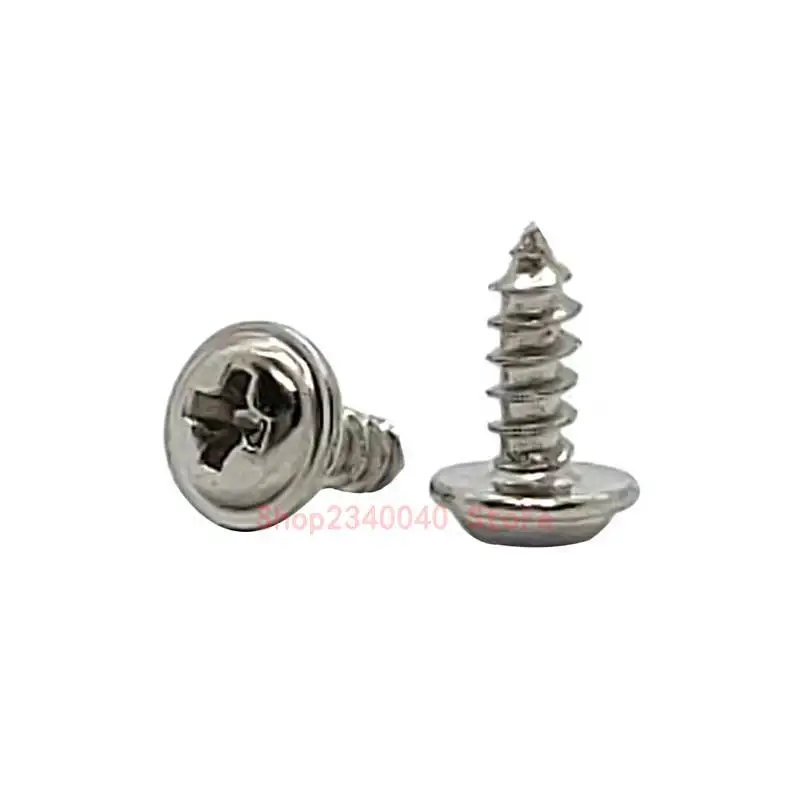 Саморез с крестообразной головкой PWA 100 шт. шурупы шайбой мм|Винты| |