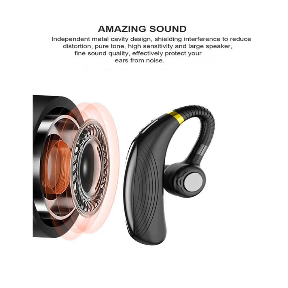 New K06 300mAh Long Standby Wireless Bluetooth Earphone Headphones Earbud with Microphone HD Music Headsets for IPhone Se Xiaomi |