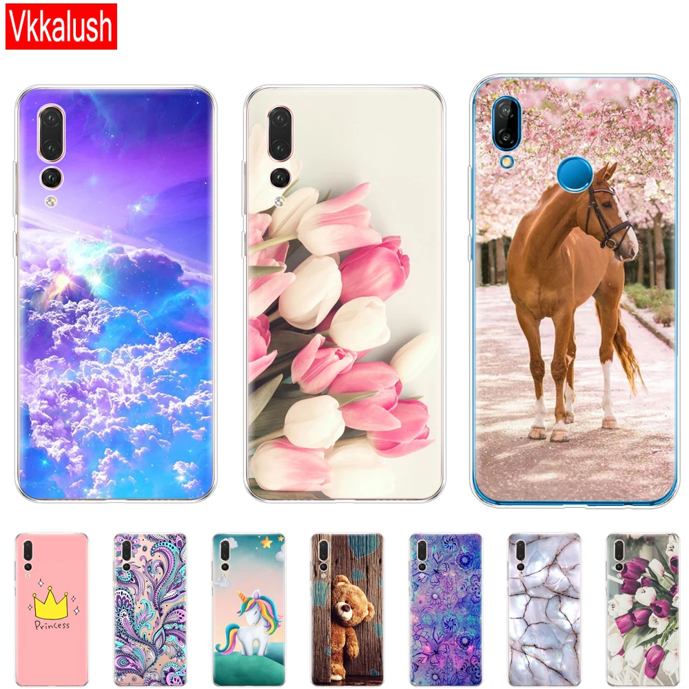 Силиконовый чехол для Huawei P20 Lite/Huawei Pro/Huawei P 20 5 84 дюйма|Бамперы| |
