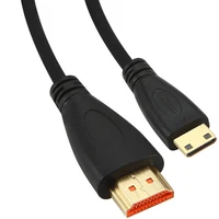 mini hdmi to hdmi cable high speed support 4k ultra hd 3d 1080p for digital camcorder camera game console tablet notebook