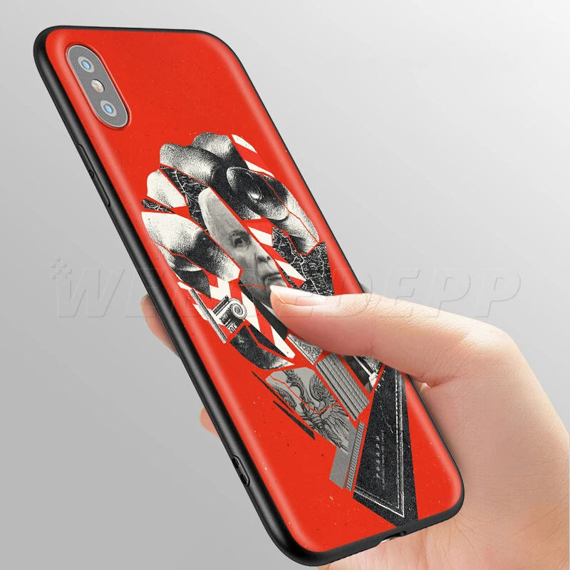 Webbedepp коммунистической друзья товарищи чехол для Apple iPhone 12 11 Pro XS Max XR X 8 7 6 6S Plus 5 5S SE |