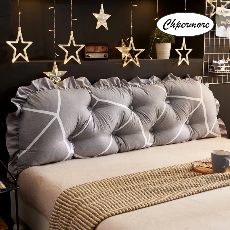 Chpermore моющиеся милые корейские длинные подушки простые для кровати двойные