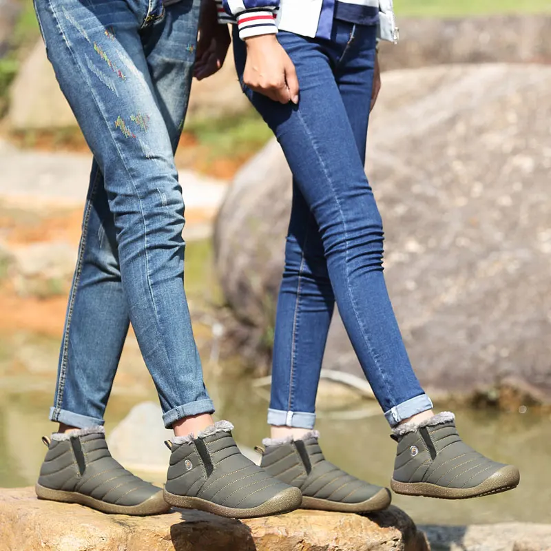 GRAM эпос мужские Водонепроницаемые зимние ботинки пара теплые боты Ботинки с