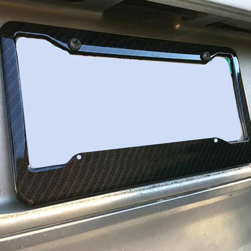 Универсальная рамка номерного знака американские рамки из углеродного волокна