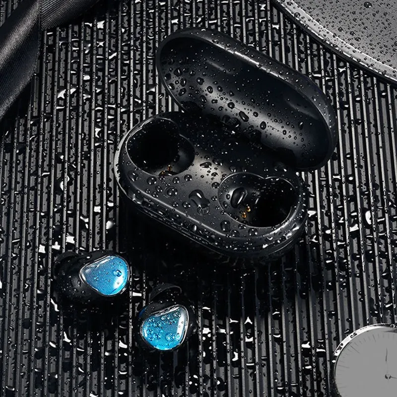 Оригинальные Беспроводные Bluetooth 5 0 TWS T10 наушники вкладыши гарнитура с зарядным