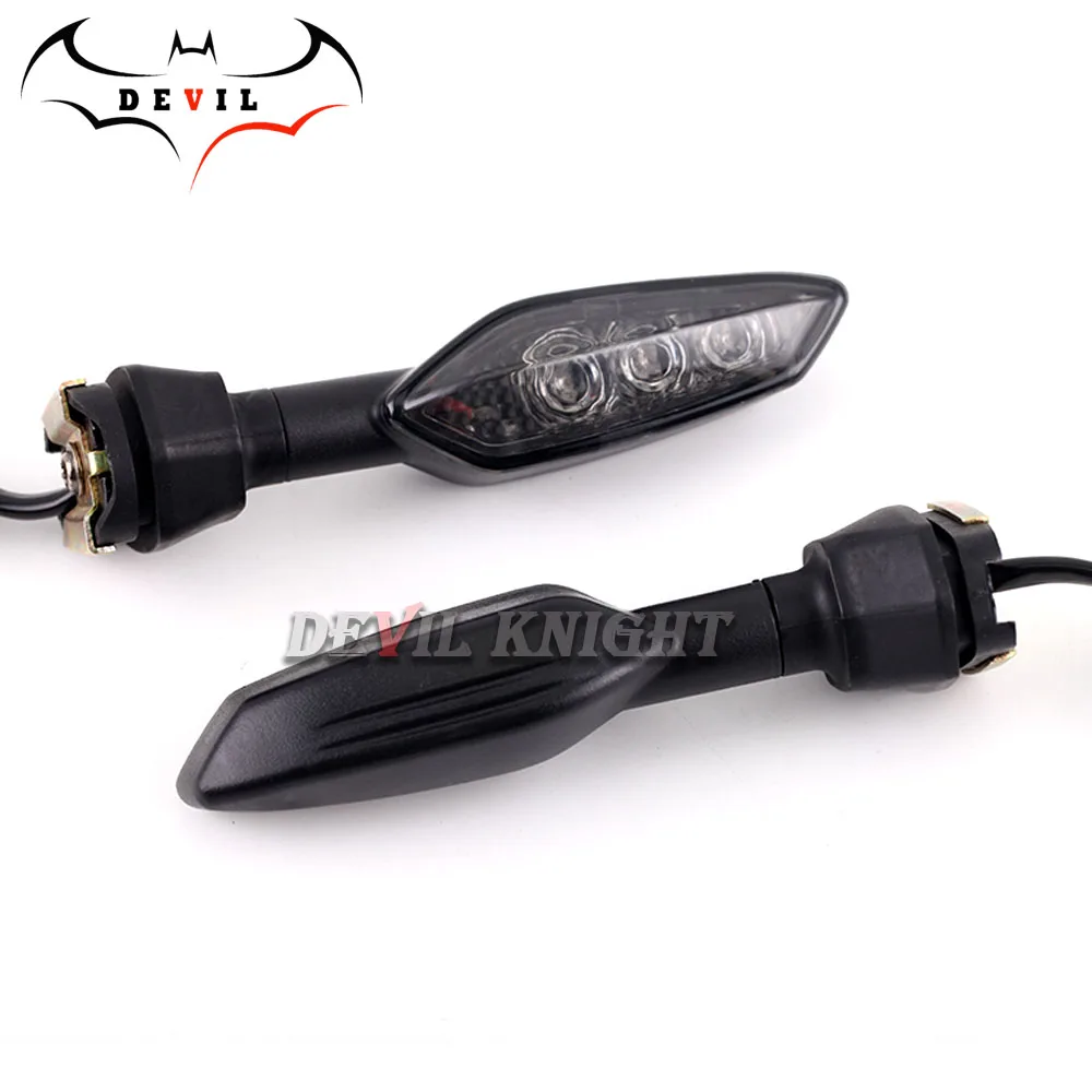 smoke turn signal Держатель номерного знака и поворотный сигнальный светодиод свет для KAWASAKI NINJA 250/400 Z400 ХВОСТ Tidy Fender Eliminator - Цвет: smoke turn signal