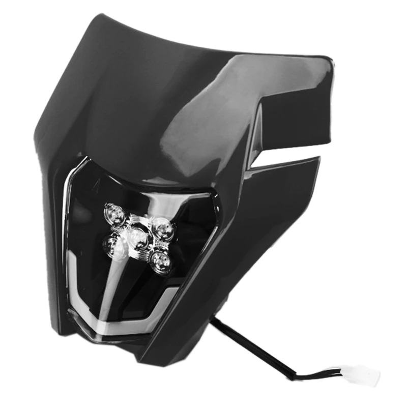 

Motorcycle Enduro LED Headlight Fairing Dirt Bike Motocross Headlamp Head Light for KTM SX XC EXC EXCF FE TE FC