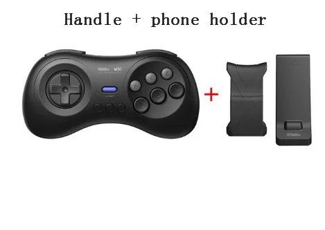 Gamepad plus bracket 8BitDo M30 Bluetooth геймпад для sega Genesis Mega Drive Стиль для переключения ПК MAC паровой смартфон беспроводной игровой контроллер - Цвет: Gamepad plus bracket