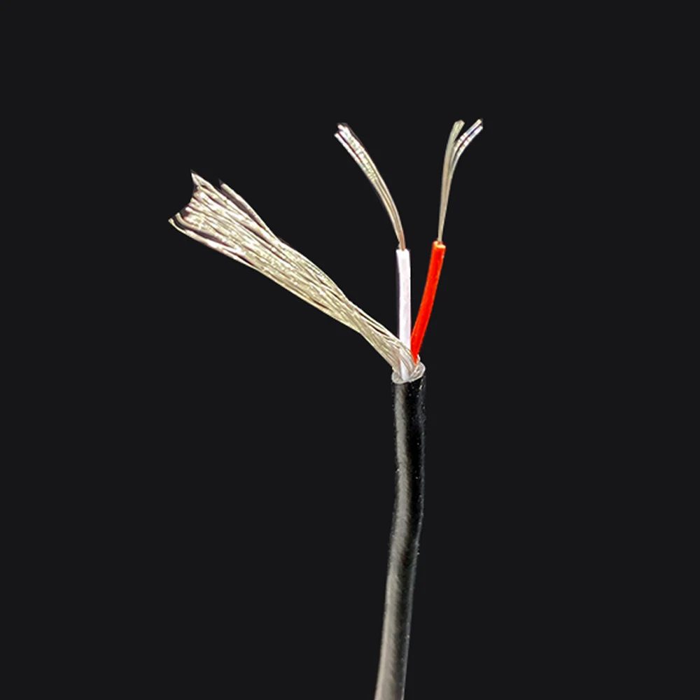 

5 м/10 м экранированный провод кабель 28 AWG 32 AWG 2-жильный сигнал Аудио экранирующий кабель черный ПВХ USB кабель DIY соединительный провод для многократного использования
