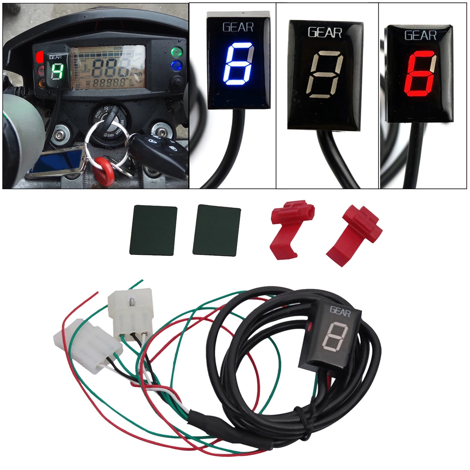 

LED Digital Gear Indicator Motorcycle Display Lever for Aprilia RS125