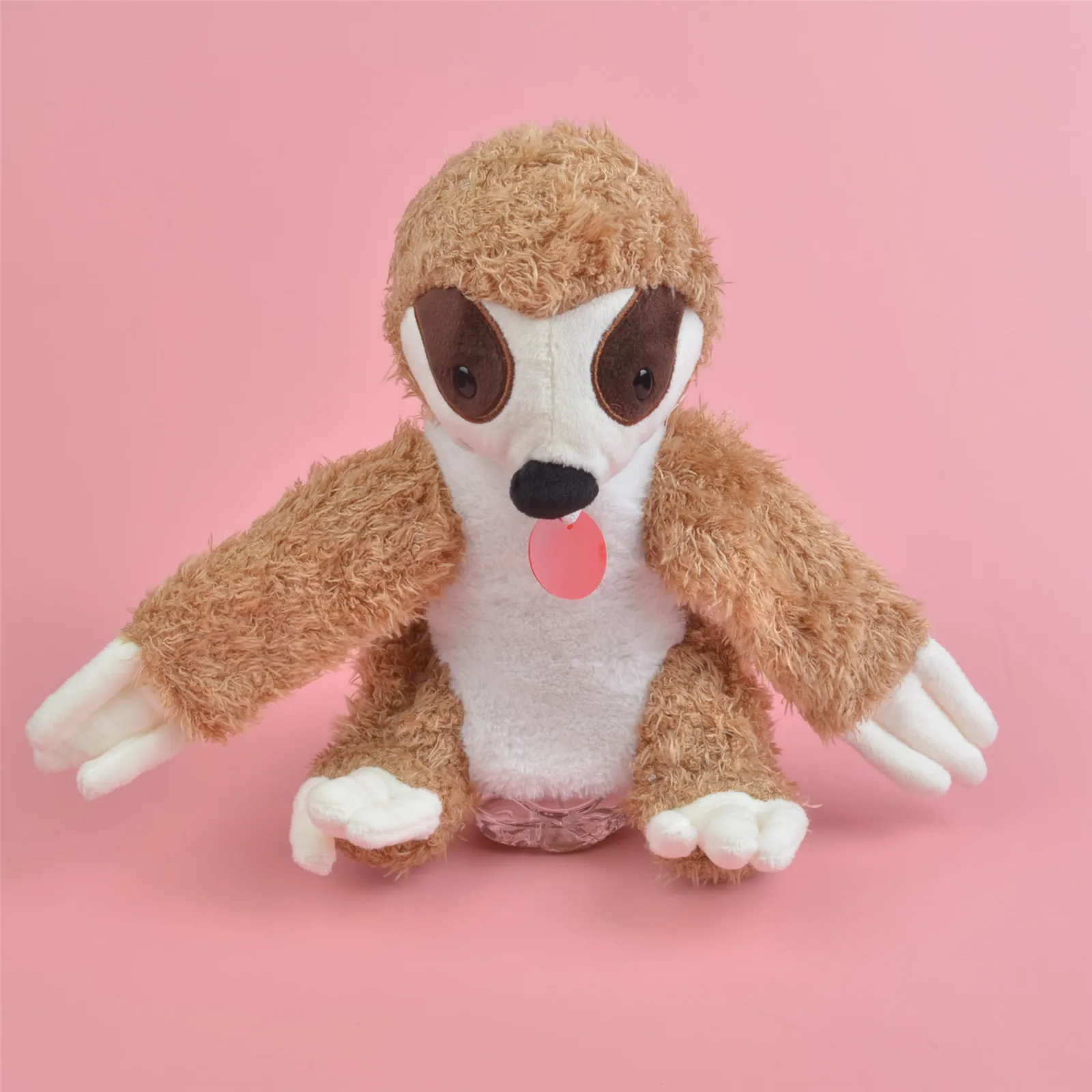 Золотой животное Ленивец марионетка Marioneta куклы плюшевые маска ленивого ручная