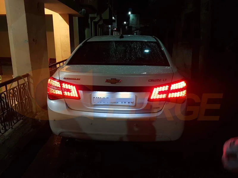 

For Chevrolet Sonic 2012 2013 2014 Excellent Ultra bright Smd Led License plate lamp light No OBC error car Accessories