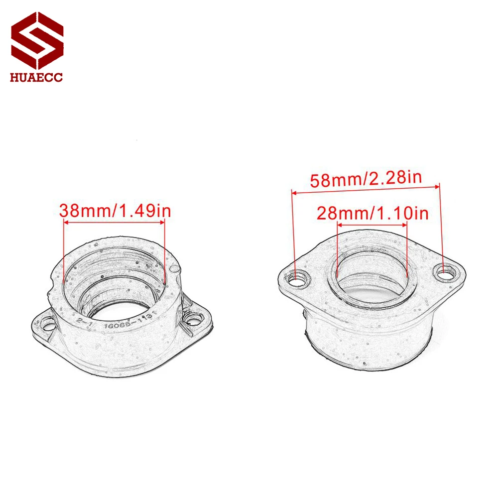 

Carburetor Intake Manifold Boot Holder for Kawasaki KZ1000 ZX1100 ZN1100 GPZ1100 ZXT10A 16065-1131