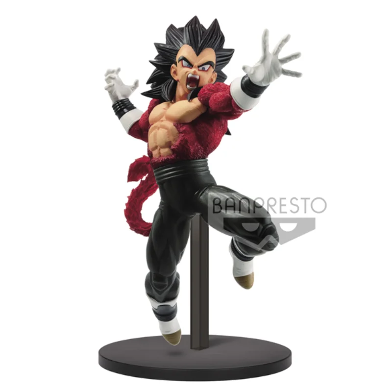 

BANDAI Banpresto Original Genuine Japanese Anime Dragon Ball Super Super Saiyan 4 Vegeta - Xeno 9th Anniversary Figure Model