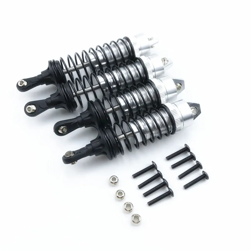 Фото 4pcs Front Rear 4WD Aluminum Damper Shock Absorber 1/10 For Traxxas Slash 4x4 Stampede Rustler VXL Rally 4 727 Игрушки и хобби 4pcs Front Rear 4WD Aluminum Damper Shock Absorber 1/10 For Traxxas Slash 4x4 Stampede Rustler VXL Rally 4 727 Игрушки и хобби