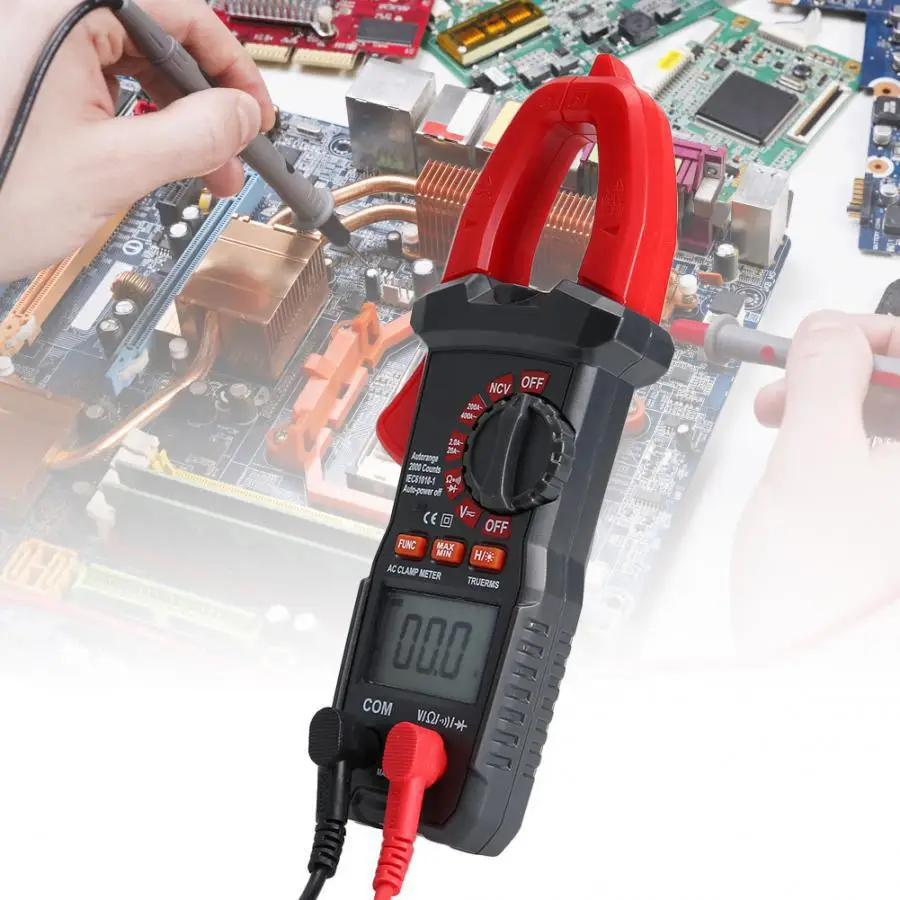 

Ua2019b Digital Clamp Multimeter Portable Electrical Universal Meter High Precision Burn Proof Clamp Type Ammeter