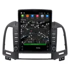 Мультимедийная система центрального управления для Hyundai SANTA FE, автомагнитола на платформе Android с радио, стереозвуком, сенсорным экраном, GPS-Навигатором, картой просмотра