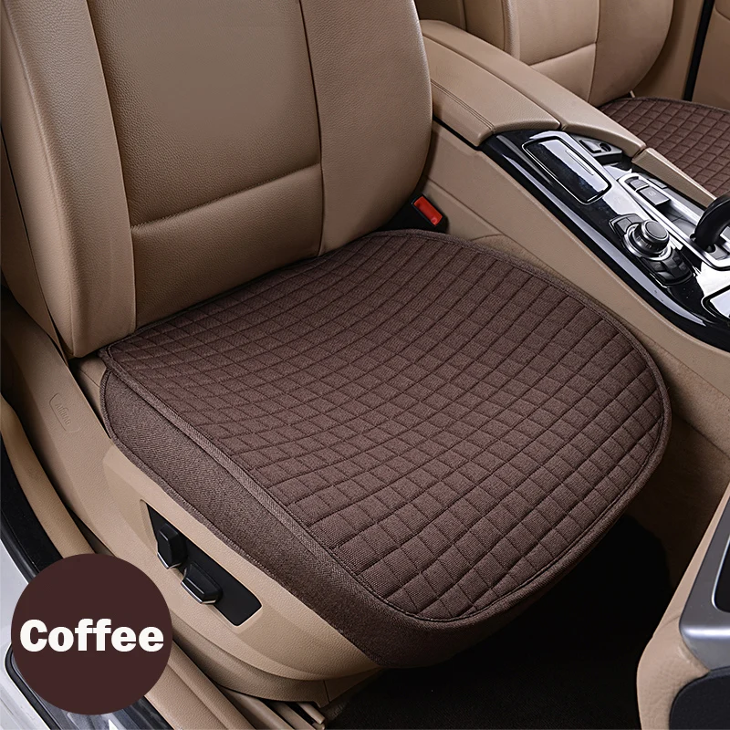 Чехол для сиденья автомобиля льняной чехол тканевый защитный автомобильного