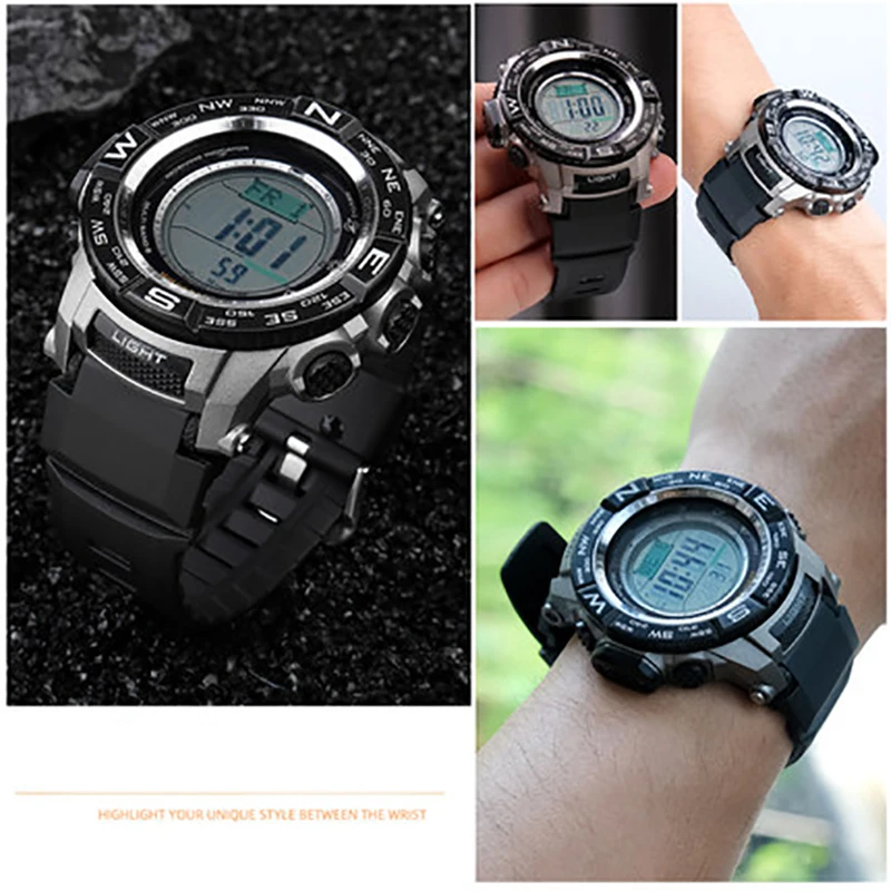 Rubber Wrist Strap For Casio PROTREK PRG-260/270/550/250 PRW-3500/2500/5100 Replacement Black Bracelet 18mm Silicone WatchBands