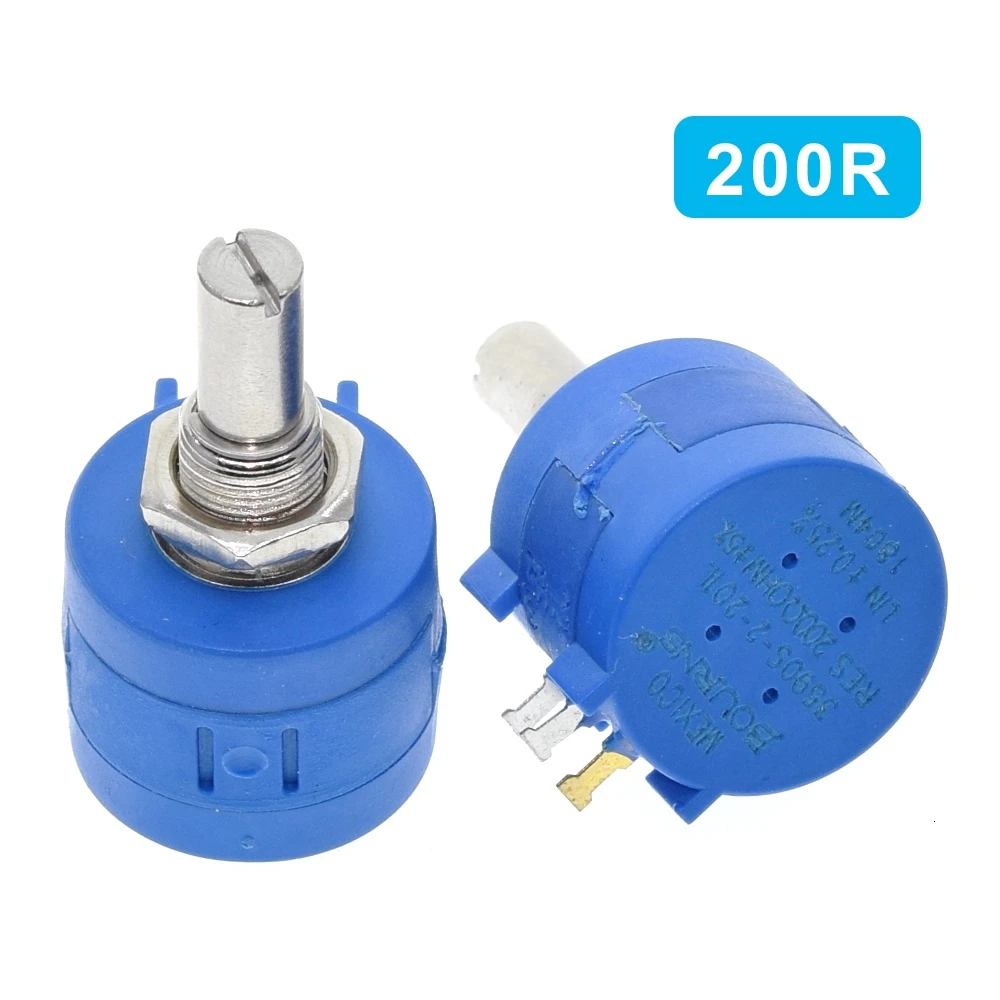 3590S Multiturn потенциометр 500 1 K, 2K 5K 10K 20K 50K 100K Ом Потенциометр переменный резистор 3590 102 202 502 103