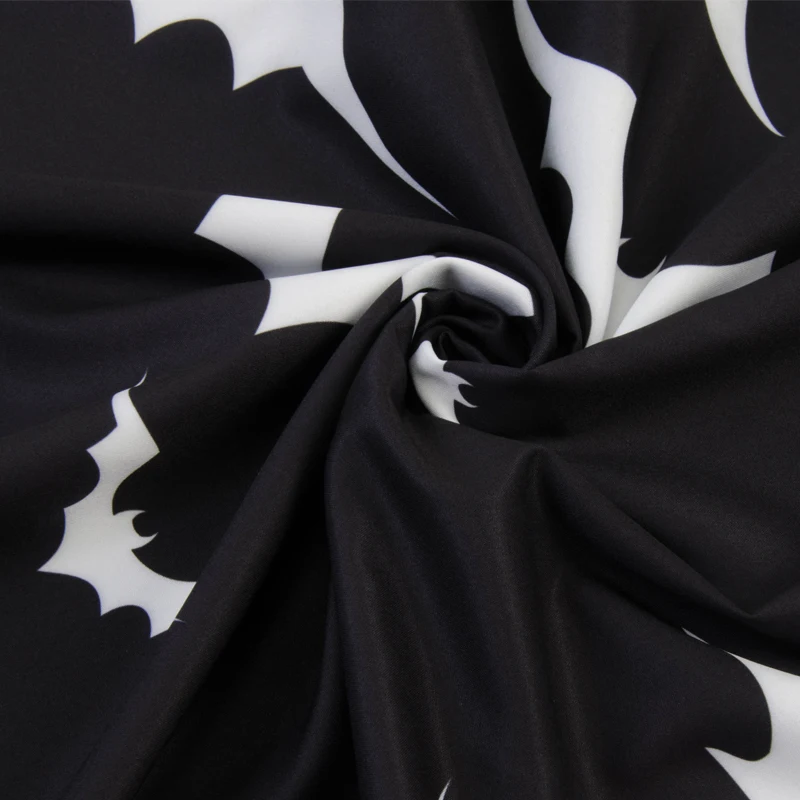 

MISSJOY 2019 Vintage Women Dresses Large Size L-4XL Cloak Peter pan Collar Swing Bat Knee-Length Vestidos A-Line Casual