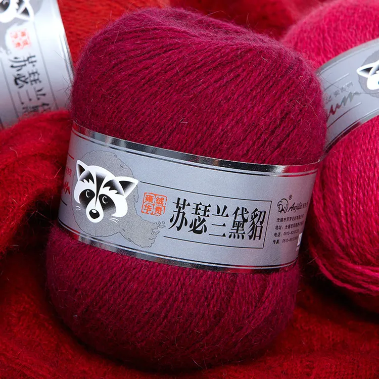 36 шт. грива шерстяной шарф свитер линия кашемировая пряжа ручная вязка