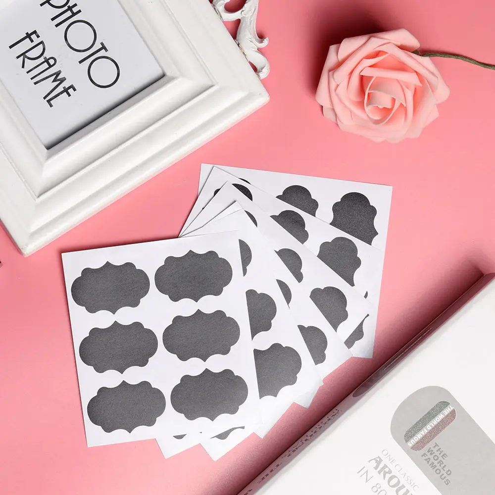 36/72 Pcs мел ручка наклейки на доске виниловые Кухня банка стены чашки бутылка