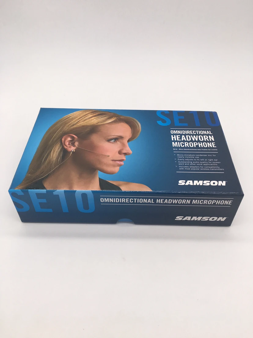 Миниатюрный конденсаторный микрофон SAMSON SE10 невидимый для сцены презентаций