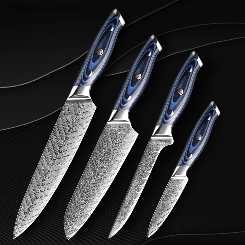 

Дамасский шеф-повара, профессиональный японский нож Sankotu Cleaver Boning Gyuto, кухонный нож, инструмент для приготовления пищи, изысканная кухня