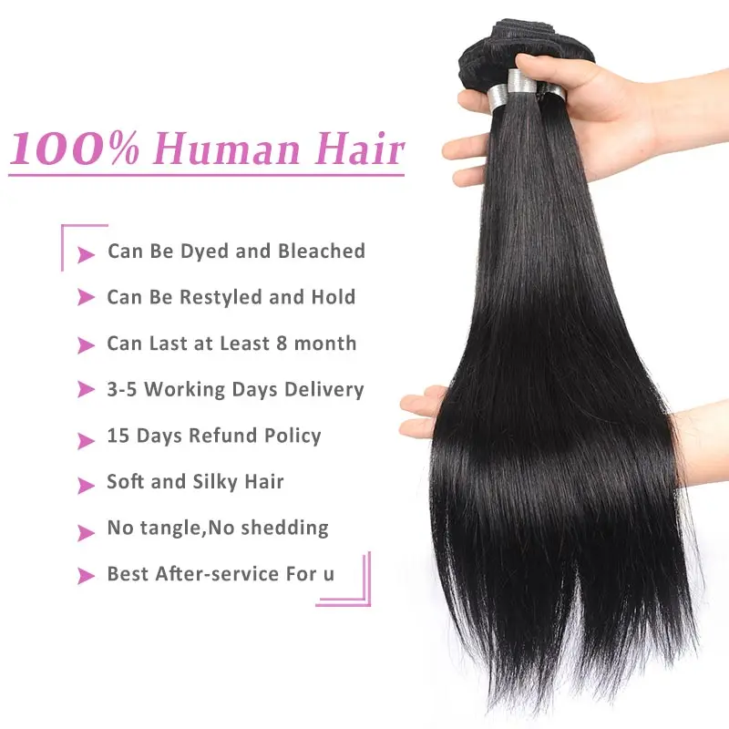 Перуанские натуральные цветные человеческие пряди волос с передним Pinshair, не Реми, прямые пряди волос с закрытием, предварительно выщипанные волосы